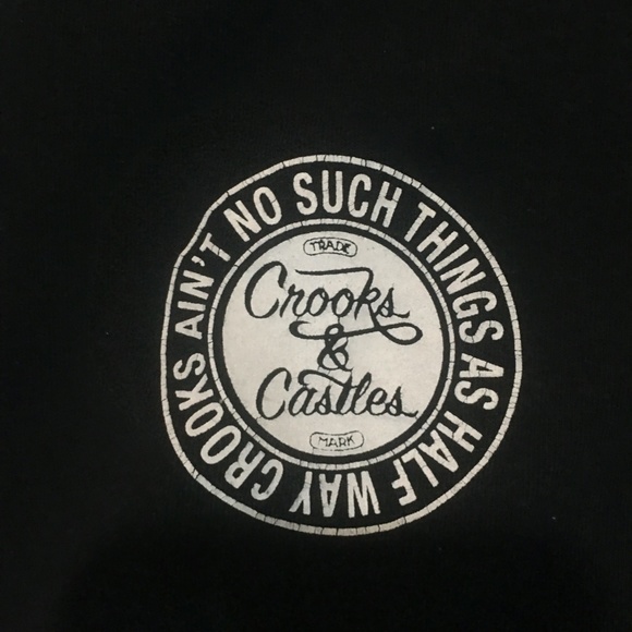 Crooks and Castles "Ain't No Such Thing As Halfway Crooks" Long Sleeve Large - Picture 2 of 7